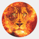Search for black flame stickers Lion