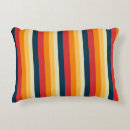 Search for red and yellow striped cushions Orange