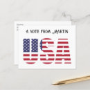 Search for patriotism in usa postcards Red white blue