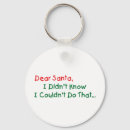 Search for dear key rings Santa claus