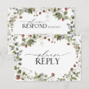 Search for berry rsvp cards Red
