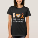 Search for peace womens tshirts Awareness