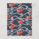 Search for anchor pattern postcards Sea
