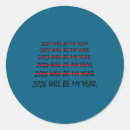 Search for funny new year stickers Best