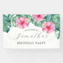 Search for aloha banners Pink