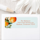 Search for mandarin return address labels Orange