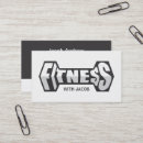 Search for dumbbell business cards Strength training