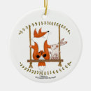 Search for fox christmas tree decorations Cute animals