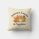 Search for autumn leaves home decor cushions Earth tones