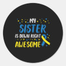 Search for disability rights stickers Down syndrom