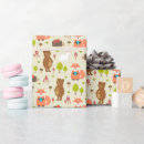 Search for forest animal wrapping paper For her