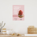 Search for bakery posters Pink