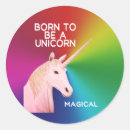 Search for unicorn head stickers Magical