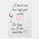 Search for bar towels tea towels Wine lover