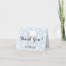 Search for snowflake thank you cards Winter