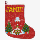 Search for elf christmas stockings North pole