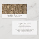 Search for oak tree business cards Wood