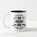 Search for aging mugs Over the hill