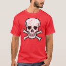 Search for cross bones tshirts Skeleton