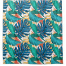 Search for tropical shower curtains Flamingos
