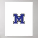 Search for m is for posters Blue