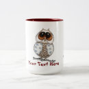 Search for watercolor halloween mugs Owl
