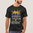 Search for birthday king tshirts 70th