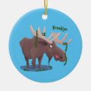 Search for funny moose christmas tree decorations Deer