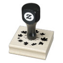 Search for maple leaves rubber stamps Fall