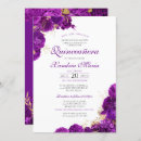 Search for royal purple birthday invitations Purple and gold