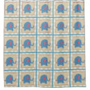 Search for elephants shower curtains Blue