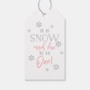 Search for pink gift tags Snowflakes