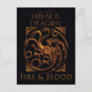 Search for house targaryen postcards There will be dragons