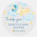 Search for airplane thank you stickers Blue