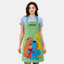 Search for learning aprons Cookie monster
