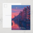 Search for amsterdam vacation postcards Illustration