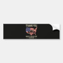Search for military service bumper stickers Red white and blue