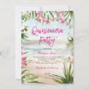 Search for beach quinceanera invitations Modern