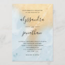 Search for pastel blue wedding invitations Modern