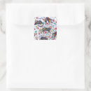 Search for black white floral stickers Kitten