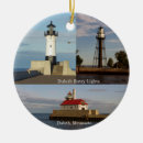 Search for lake superior christmas tree decorations Lighthouse