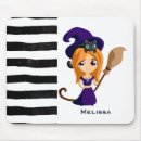 Search for a witch costume mousepads Spooky