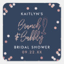 Search for rose gold navy blue stickers Bridal shower