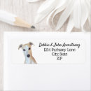 Search for italian greyhound dog return address labels Animal