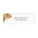 Search for palm leaf return address labels Gold