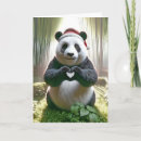 Search for panda bear christmas cards Green