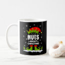 Search for funny nutcracker mugs Santa