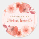 Search for peach floral stickers Chic