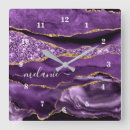 Search for agate clocks Gold