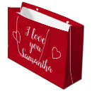 Search for i love you gift bags Red